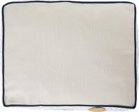 Jonathan Adler Now House for Pets Grey Diamond Cushion Dog Bed, Small Dog Bed, Machine Washable, Cotton/Poly Blend, 17X22X5 Inches