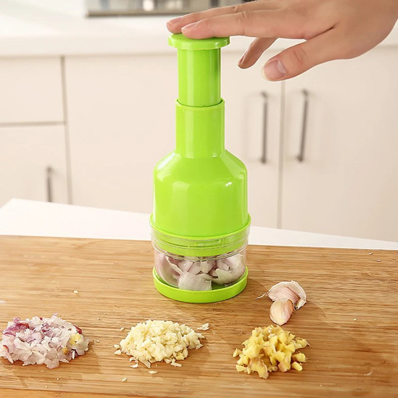 Hand-Press Vegetable Chopper
