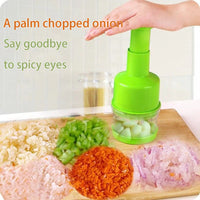 Hand-Press Vegetable Chopper