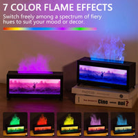 Flame Humidifier Aroma Diffuser